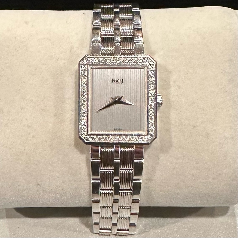 Ladies Piaget Watch with Diamond Bezel